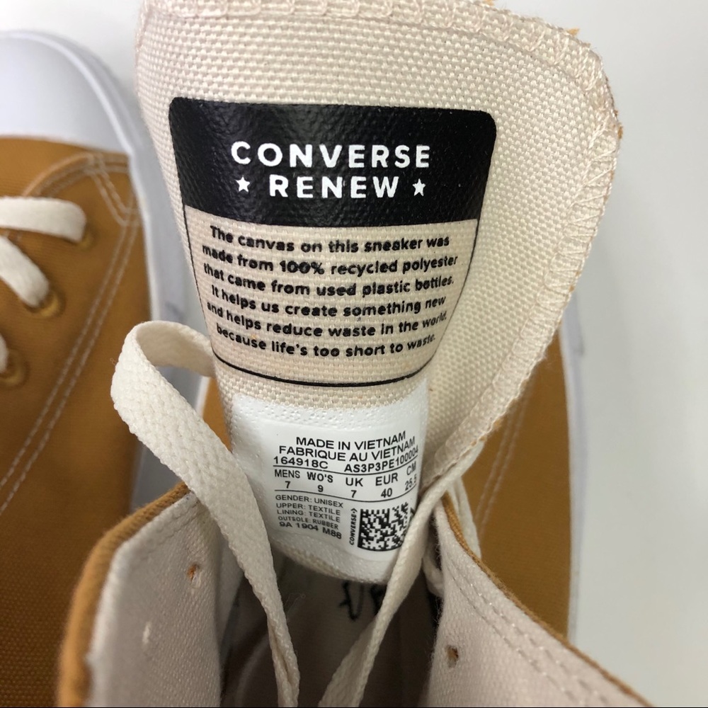 Converse CT All Star Renew Hi Wheat - Picture 7 of 9